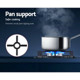 NNEDSZ Devanti Gas Cooktop 30cm 2 Burner Black