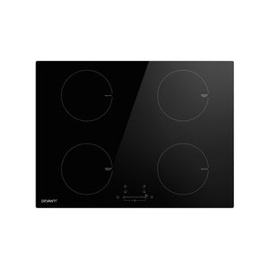 NNEDSZ Electric Induction Cooktop 70cm Ceramic 4 Zones Stove Cook Top Hot Plate 7000W