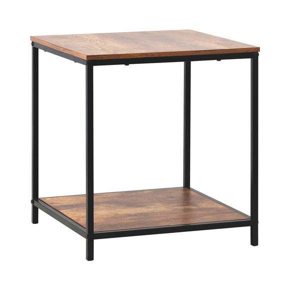 NNEED Side End Table Coffee Table 2-Tier