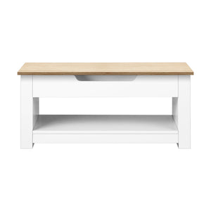 NNEED Coffee Table Lift Up Top Hidden Storage Shelf