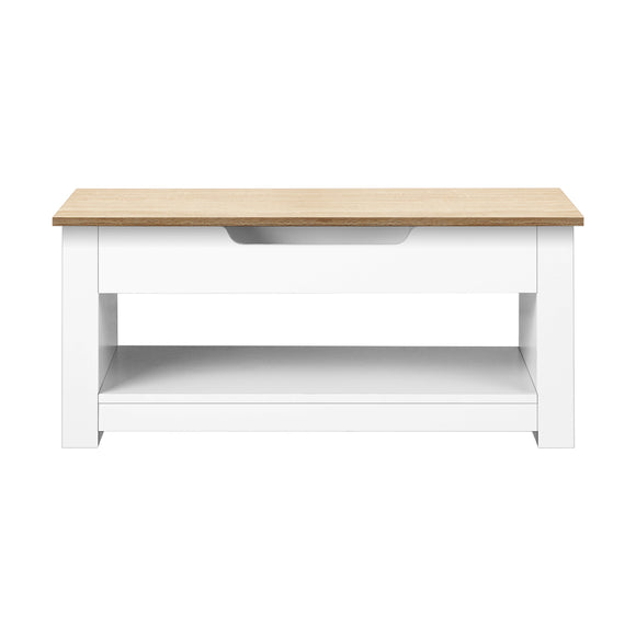 NNEED Coffee Table Lift Up Top Hidden Storage Shelf