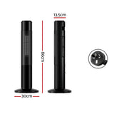 NNEDSZ Devanti Ceramic Tower Heater 3D Flame 2000W