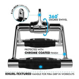 NNEOBA V Handle Double Row Cable Machine Attachment