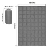 NNEOBA Portable Camping Quilt Travel Blanket for Outdoor Adventure