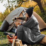 NNEOBA Portable Camping Quilt Travel Blanket for Outdoor Adventure