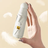 NNEOBA Portable Capsule Umbrella Compact Cream White