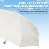 NNEOBA Portable Capsule Umbrella Compact Cream White