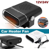 NNEOBA 200W Portable Car Heater/Cooler Fan - 12V/24V Defroster