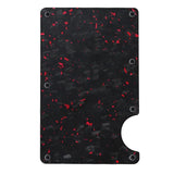 NNEOBA Carbon Fiber Slim Credit Card Holder Wallet for Men
