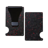 NNEOBA Carbon Fiber Slim Credit Card Holder Wallet for Men