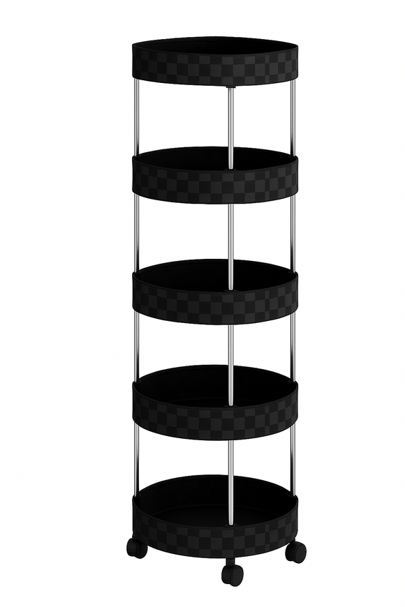 NNETM Organize your essentials neatly on this stylish bathroom floor storage rack