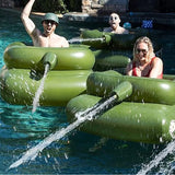 NNEOBA Inflatable PVC Swimming Pool Floating for Kids & Adults