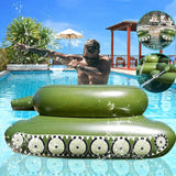 NNEOBA Inflatable PVC Swimming Pool Floating for Kids & Adults