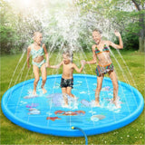 NNEOBA Inflatable Water Pool Sprinkler Mat for Kids