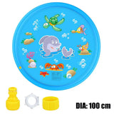 NNEOBA Inflatable Water Pool Sprinkler Mat for Kids