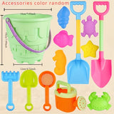 NNEOBA Children’s Sand Shovel and Beach Toy Set (13 pcs)