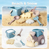NNEOBA Children's Beach Truck and Princess Tea Set Toys