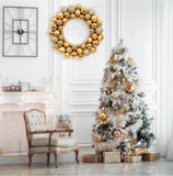 NNEOBA Christmas Ball Wreath Front Door Decoration