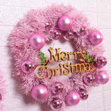 NNEOBA Christmas Front Door Holiday Welcome Garland