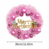 NNEOBA Christmas Front Door Holiday Welcome Garland