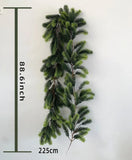 NNEOBA Christmas Garland Artificial Pine Needles