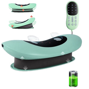 NNEOBA Electric Swing Lumbar Traction Massager Green