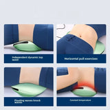 NNEOBA Electric Swing Lumbar Traction Massager Green