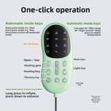 NNEOBA Electric Swing Lumbar Traction Massager Green