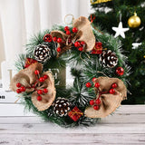 NNEOBA Christmas Holiday Decorative Wreath