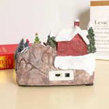 NNEOBA Rotating LED Christmas House Decoration with Music
