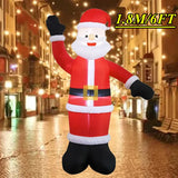 NNEOBA 1.8M Inflatable Santa Claus with LED Lights