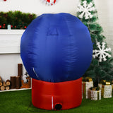 NNEOBA Christmas Inflatable Snow Globe with LED Lights