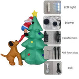 NNEOBA Christmas Inflatable Tree with LED Lights - 6ft