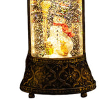 NNEOBA Christmas Musical Snow Globe Lantern with Handle