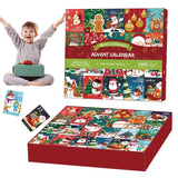 NNEOBA Christmas Puzzle Advent Calendar Jigsaw Puzzles for Adults and Kids