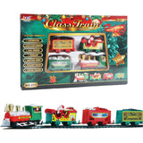 NNEOBA Realistic Christmas Electric Train Set