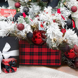 NNEOBA Christmas Red Lattice Tree Base Decoration