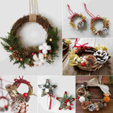 NNEOBA Christmas Vine Crafts Rattan Wreath