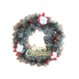 NNEOBA Artificial Christmas Wreath Pine Needle Wall Decoration