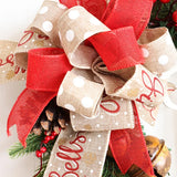 NNEOBA Christmas Wreath Artificial Hanging Garland