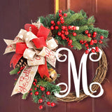 NNEOBA Christmas Wreath Artificial Hanging Garland