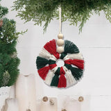 NNEOBA Handmade Christmas Wreath for Door, Window, Tree Decor