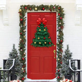 NNEOBA Handmade Christmas Wreath Holiday Door Decoration