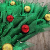 NNEOBA Handmade Christmas Wreath Holiday Door Decoration