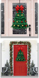 NNEOBA Handmade Christmas Wreath Holiday Door Decoration