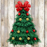NNEOBA Handmade Christmas Wreath Holiday Door Decoration