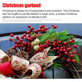 NNEOBA Christmas Wreath Front Door Garland Decoration