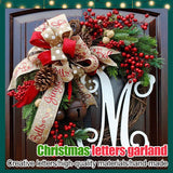 NNEOBA Christmas Wreath Front Door Garland Decoration