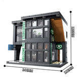NNEOBA Star Coffee House Cafe Building Blocks Set (581Pcs)