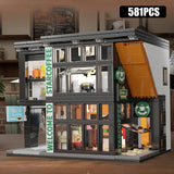 NNEOBA Star Coffee House Cafe Building Blocks Set (581Pcs)
